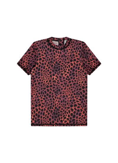 Leopard Lover kids swim shirt 