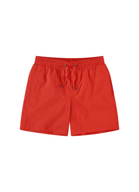 Fiery Red boys swim shorts 