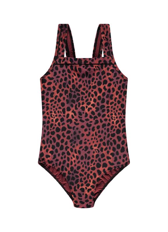 Leopard Lover girls regular swimsuit 
