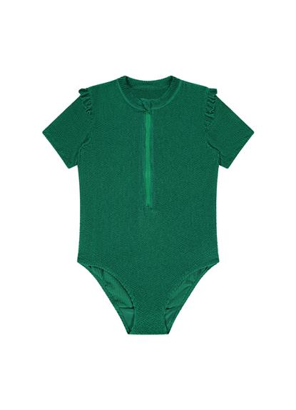 fresh-green-girls-zipper-swimsuit