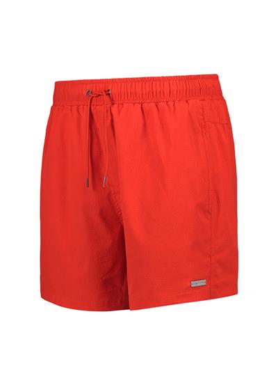 Fiery Red swim shorts 