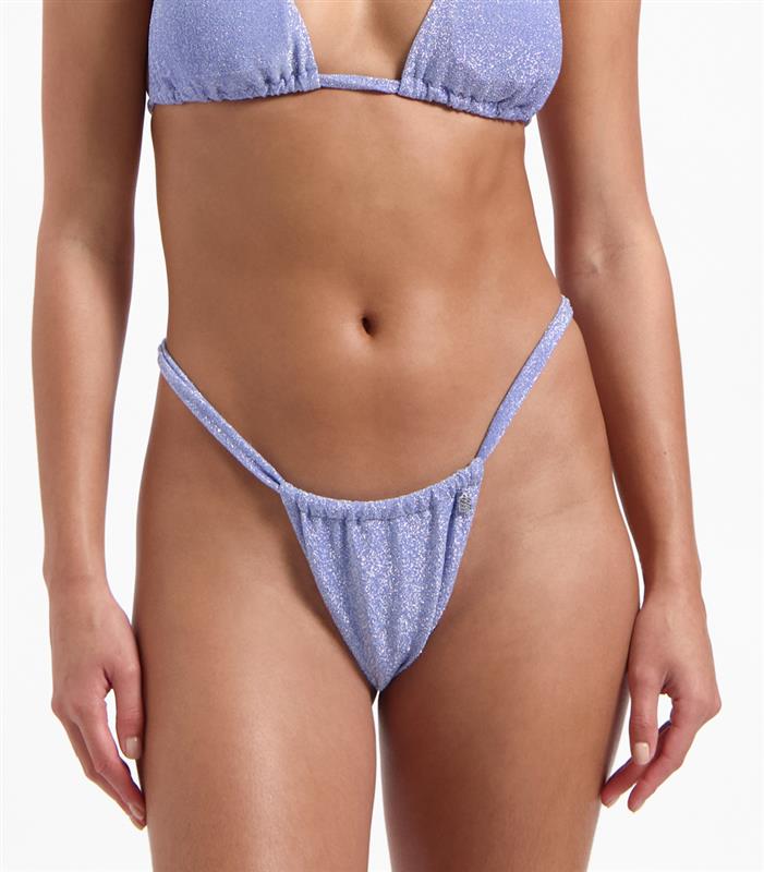 Lavender Glitter Trend Bikini-Hose 